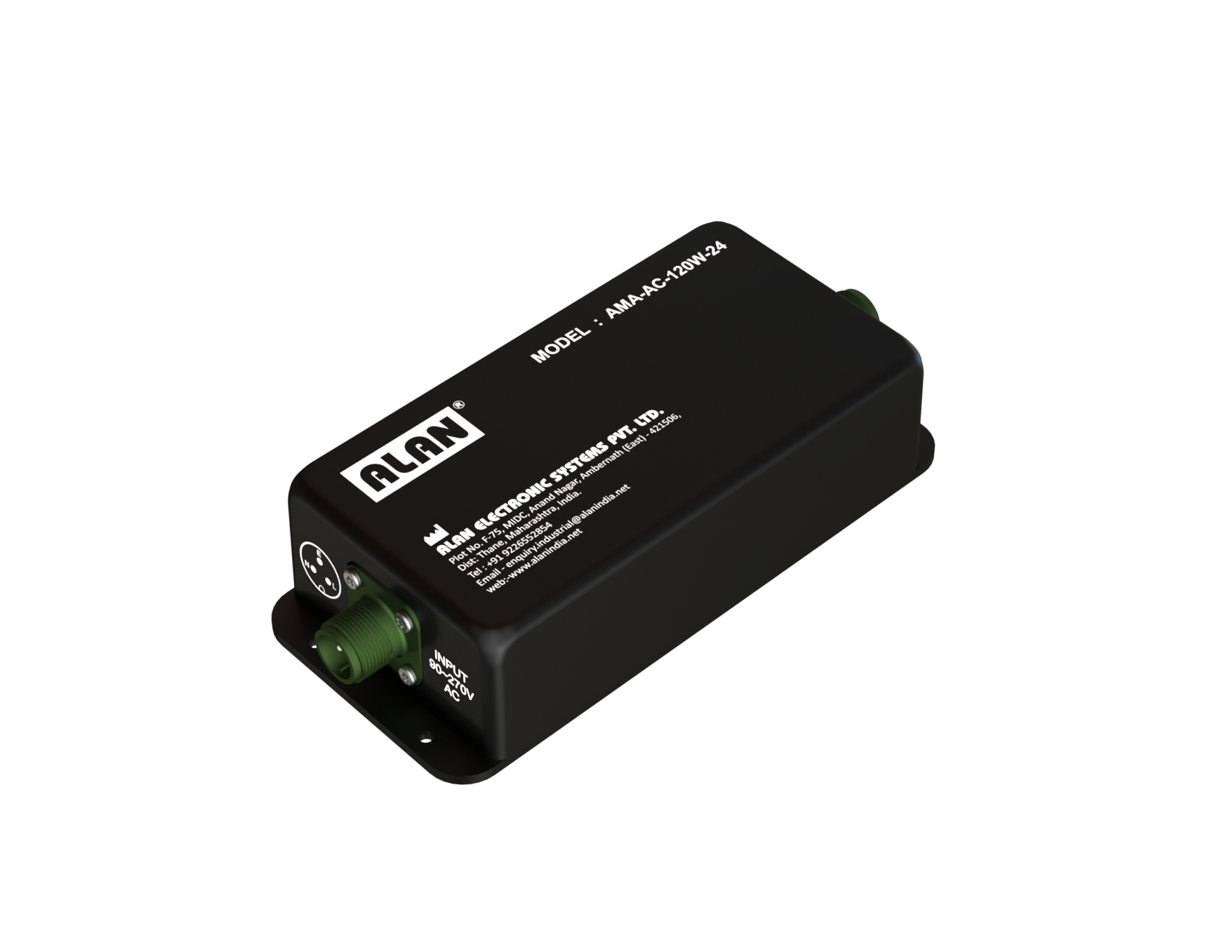ALAN AMA Series MIL-grade power adapter